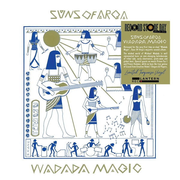 SUNS OF ARQA - Wadada Magic (Blue Vinyl) Vinyl Record
