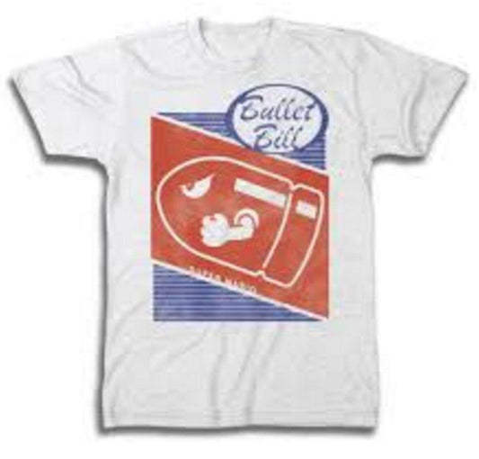 Super Mario Bros Bullet Bill T-shirt