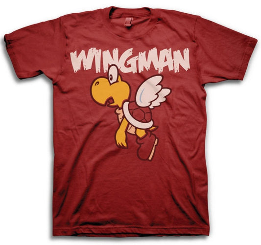 Super Mario Bros Flying Turtle Koopa Wingman T-Shirt