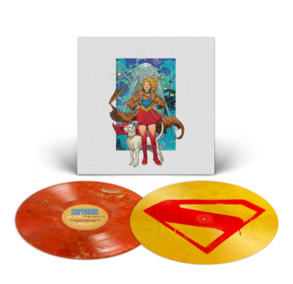 PRE-ORDER Claudia Sarne - Supergirl - Original Motion Picture Soundtrack (2LP Yellow & Red) Vinyl Record