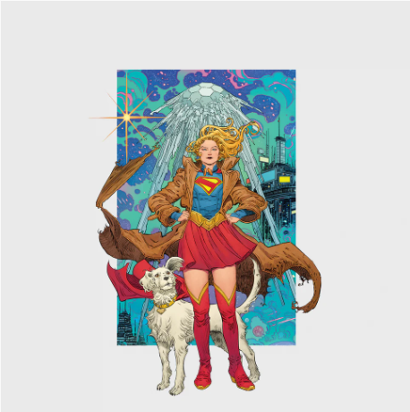 PRE-ORDER Claudia Sarne - Supergirl - Original Motion Picture Soundtrack (2LP Yellow & Red) [Vinyl] Vinyl Record