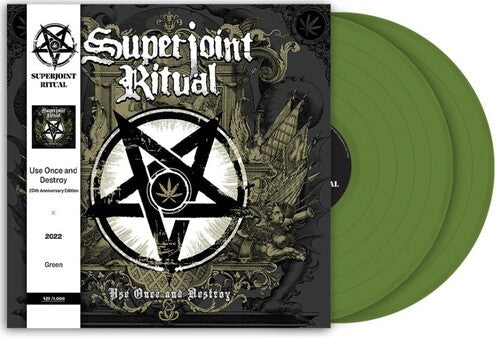 Superjoint Ritual - Use Once And Destroy (IEX, Green, Anniversary) [Vinyl] Vinyl Record