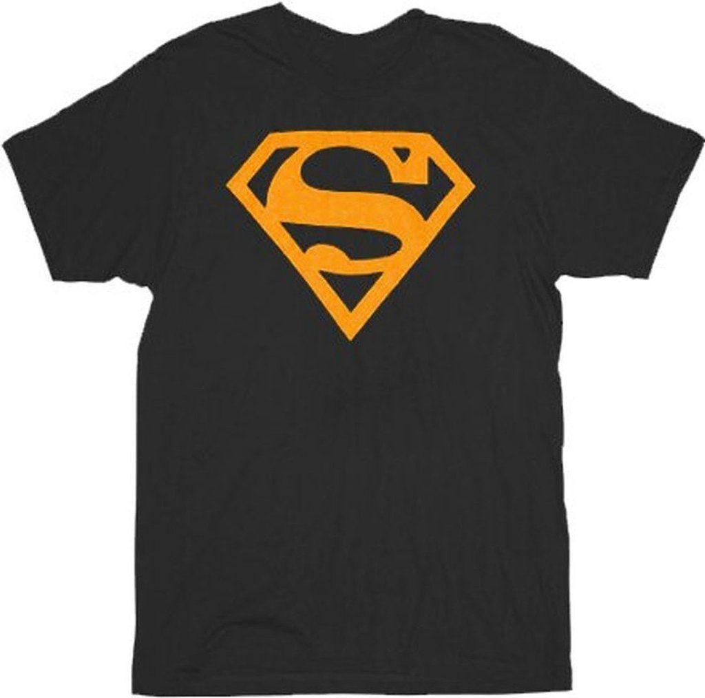 Superman Logo Black Men's t-shirt