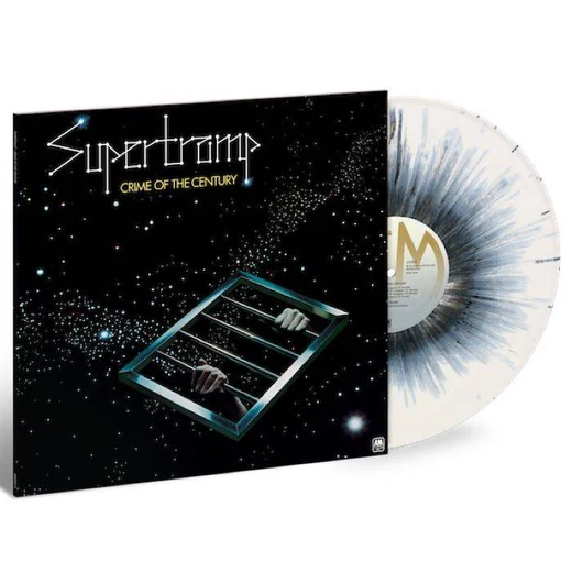 Supertramp - Crime of the Century (White Splatted Limited Edition) Vinyl Record