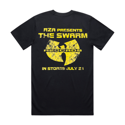 Wu-Tang Clan Officially Licensed Swarm Mens T Shirt Black