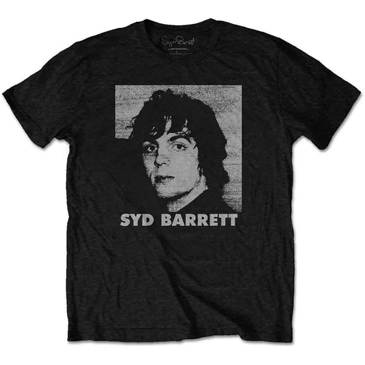 Syd Barrett Headshot Mens T Shirt Officially Licensed