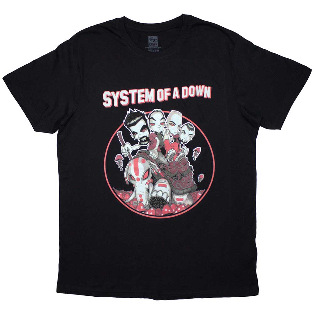 System Of A Down Mushroom People [T-Shirt]