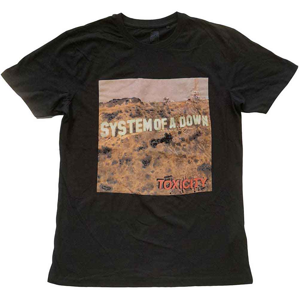 System Of A Down Toxicity T Shirt Black Officially Licensed