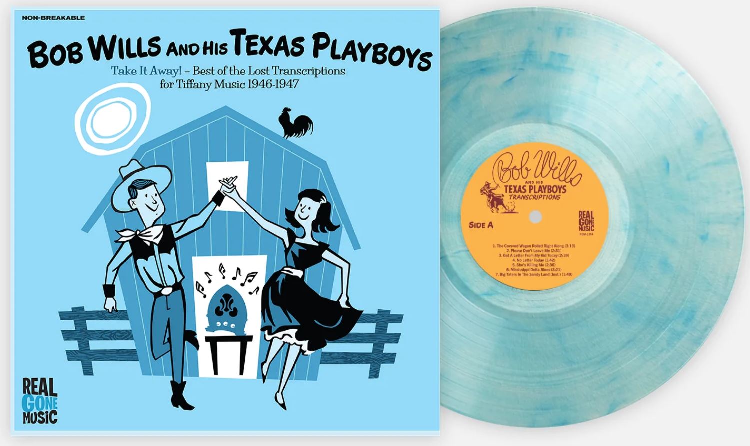 Bob Wills and His Texas Playboys - Take It Away! [Club, Num, Blue] Vinyl Record