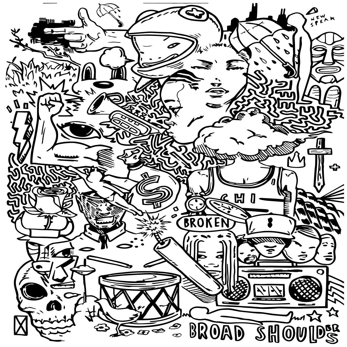 Broad Shoulders [Vinyl] Vinyl Record