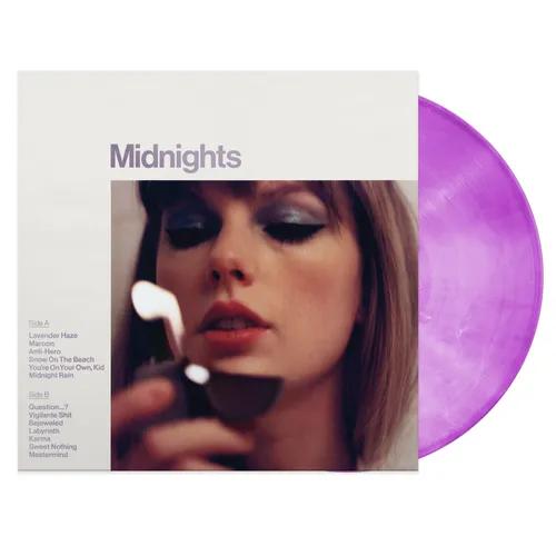 Taylor Swift Midnights [Explicit Content] (IEX, Ltd Edition, Purple Marble) Vinyl Record
