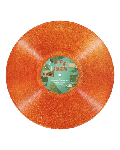 The Life Of A Showgirl [Sweat And Vanilla Perfume Portofino Orange Glitter Vinyl] Vinyl Record