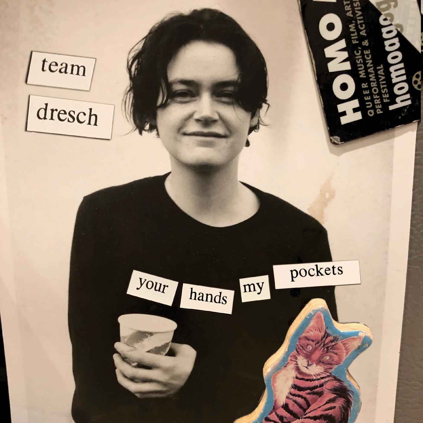 Team Dresch - Your Hands My Pockets b/w Basket (SKY BLUE COLOR VINYL) [Vinyl] Vinyl Record