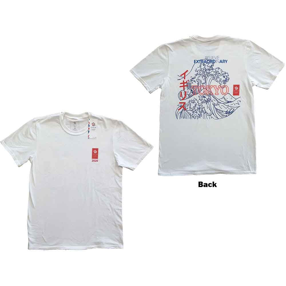 Team GB Crashing Waves [T-Shirt] Officially Licensed