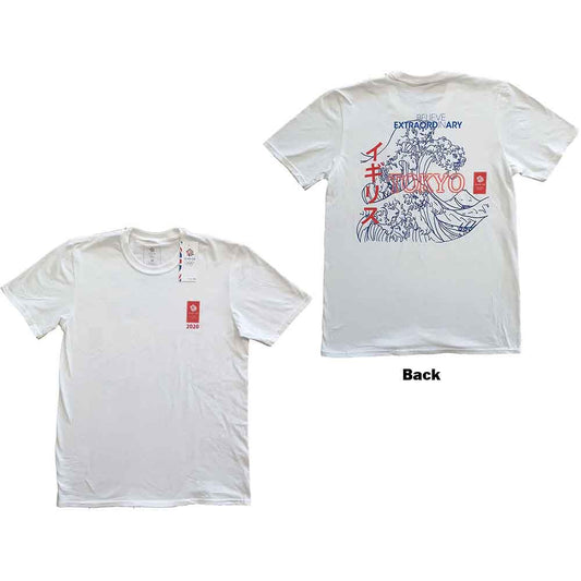 Team GB Crashing Waves [T-Shirt] Officially Licensed