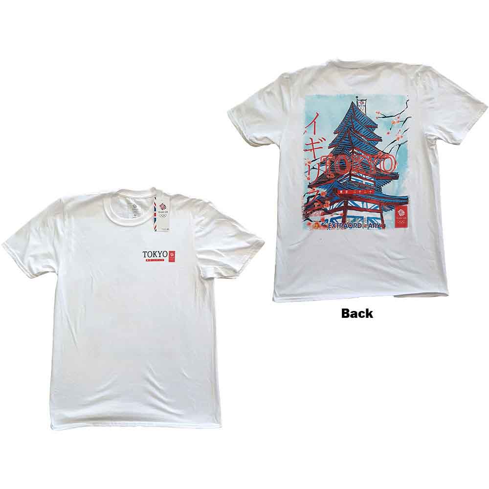 Team GB Pagoda [T-Shirt] Officially Licensed