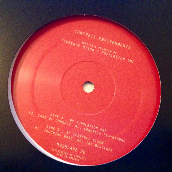 Concrete Environments   Generic Vinyl Record