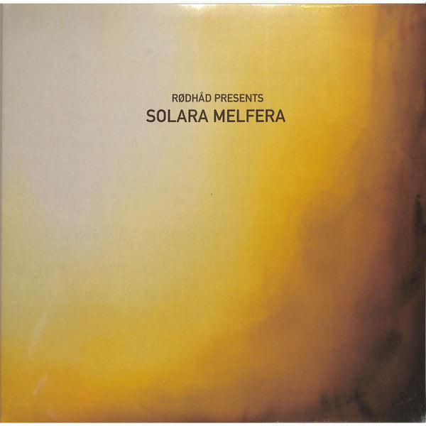 Rødhåd Presents: Solara Melfera (2xVINYL) Vinyl Record
