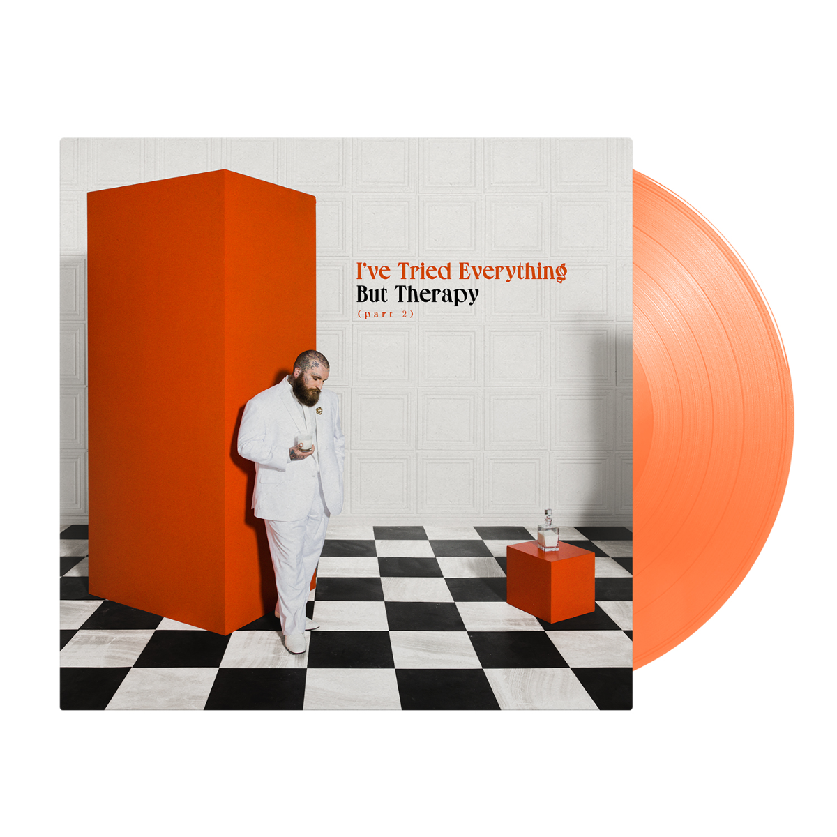Teddy Swims - I've Tried Everything But Therapy (Part 2) (Solid Tangerine Colored Vinyl) Vinyl Record