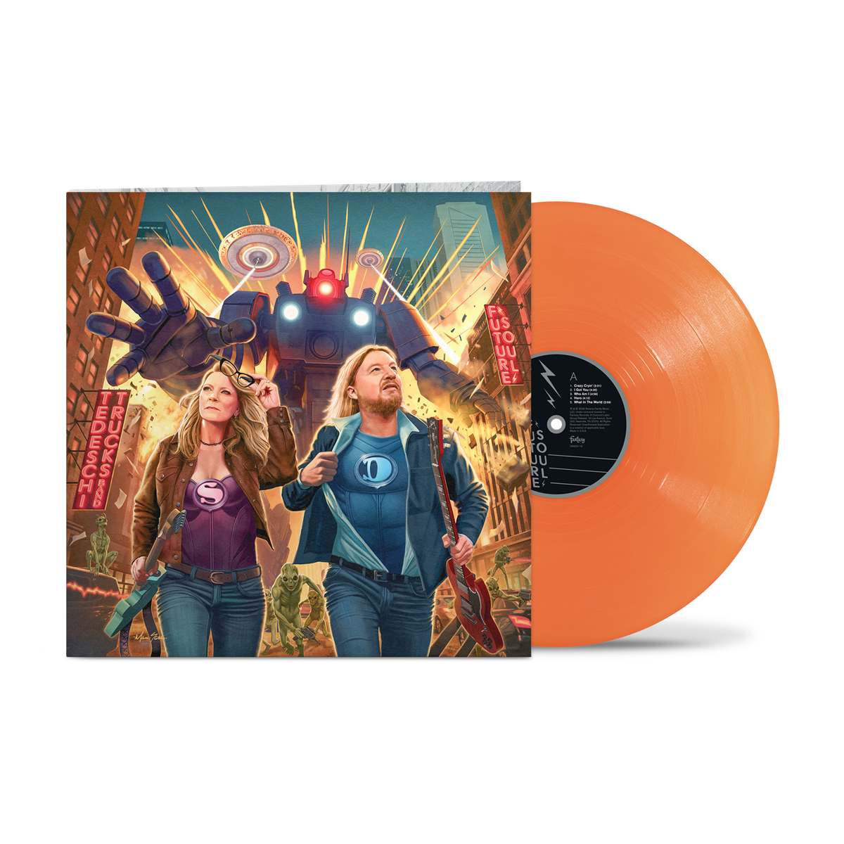 Tedeschi Trucks Band - Future Soul (Limited, Indie Exclusive) [180G Orange Crush LP] [Vinyl] Vinyl Record