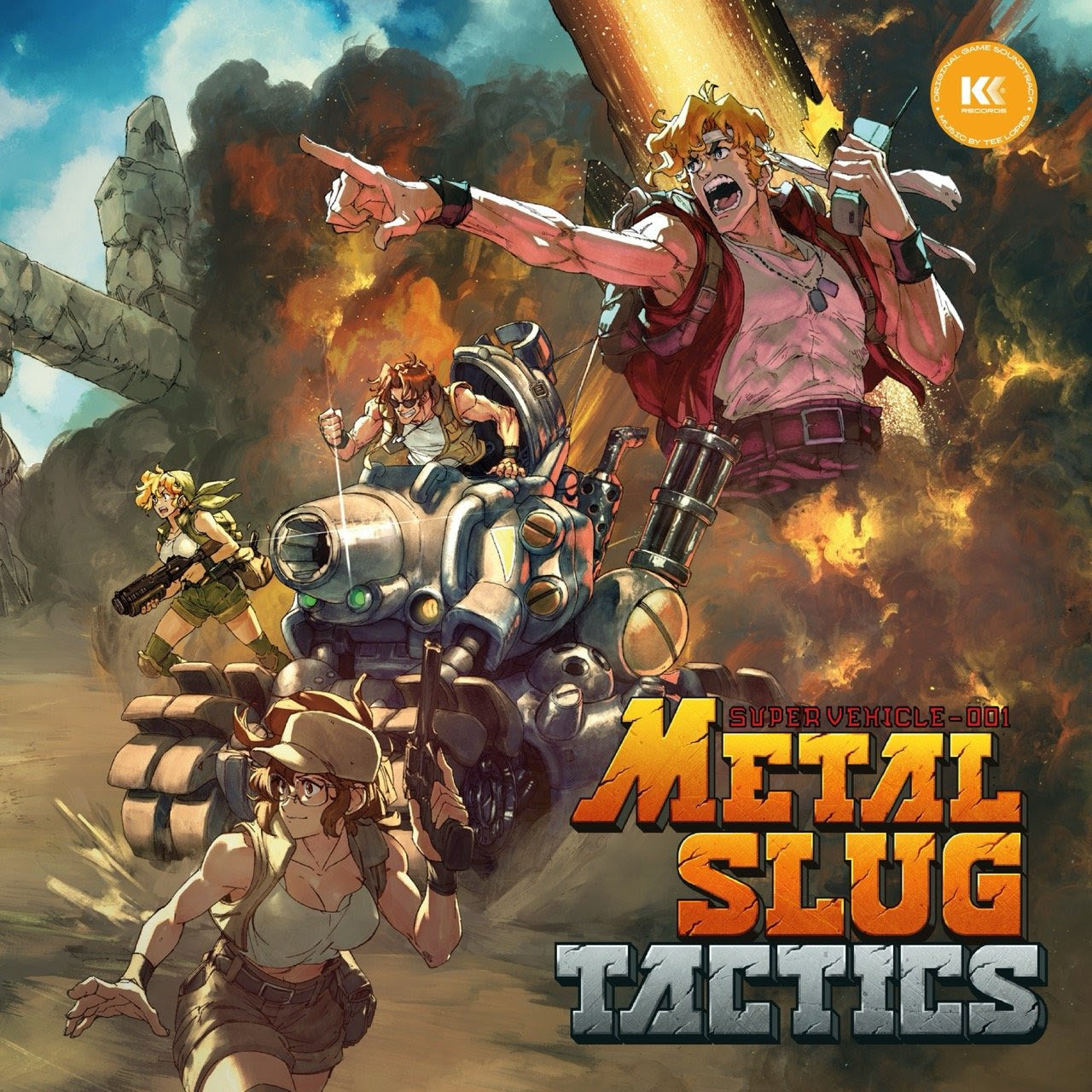 Metal Slug Tactics - Original Game Soundtrack Vinyl Record