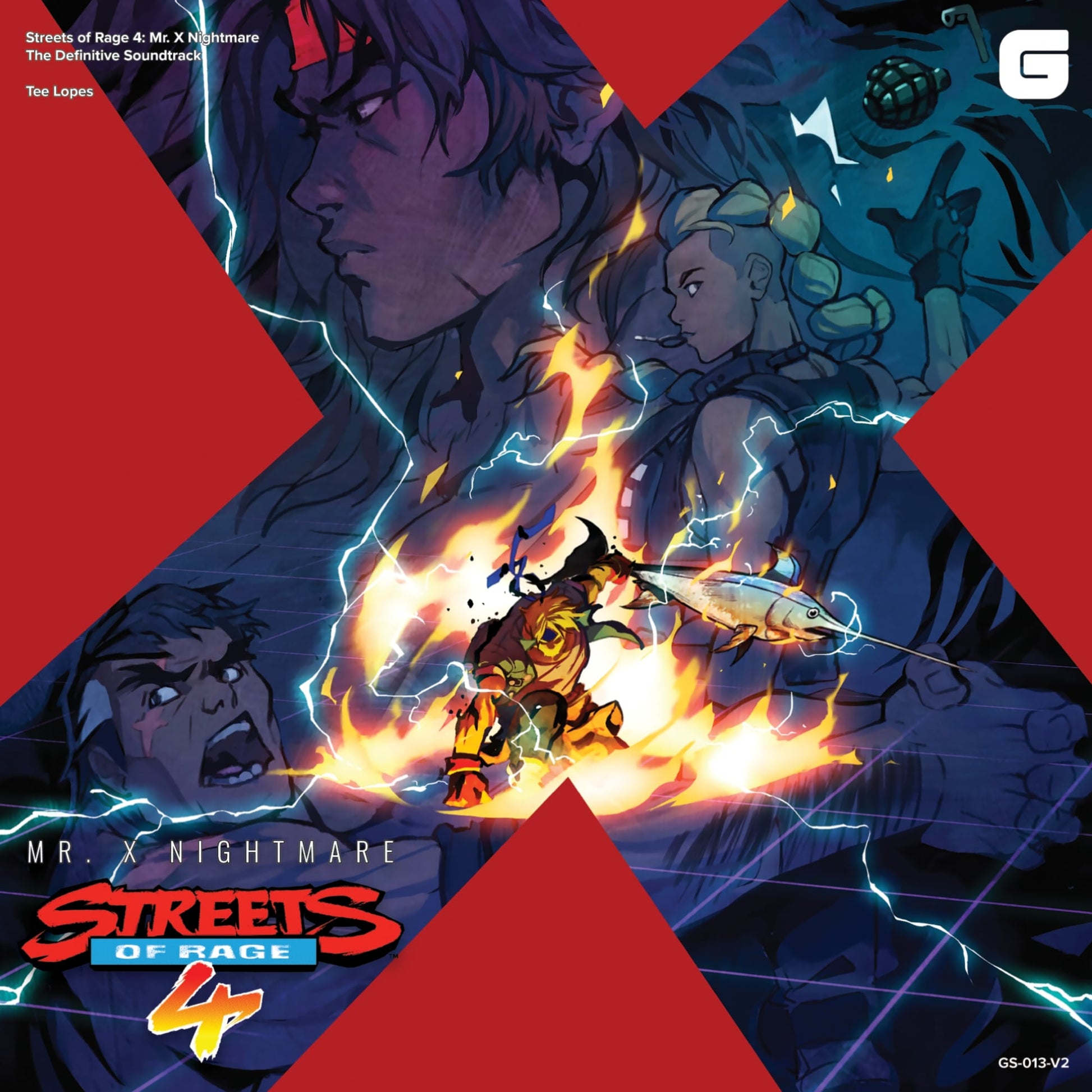 Streets Of Rage 4: Mr. X Nightmare Vinyl Record