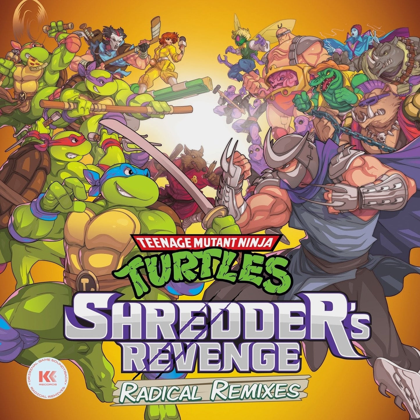 Tmnt - Shredder'S Revenge (Radical Remixes - Original Game Soundtrack) Vinyl Record