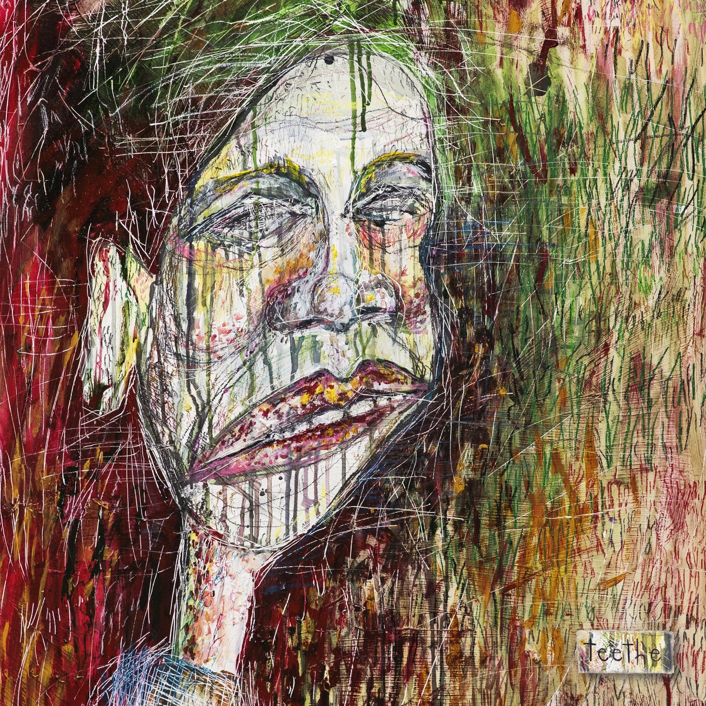 Teethe - Teethe (LP+7" Indie Exclusive, Green Geode) Vinyl Record