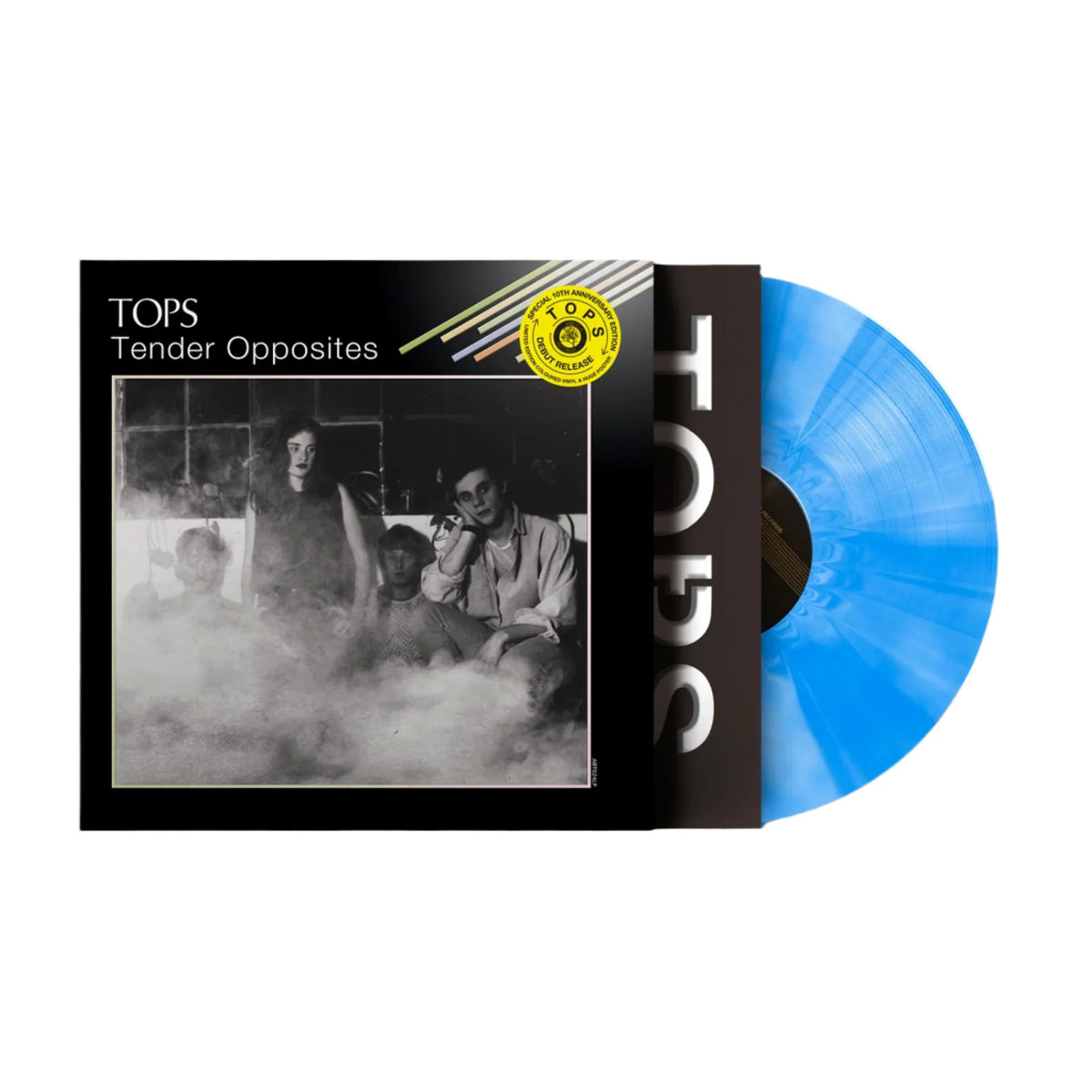 Tops - Tender Opposites (10th Anniversary Edition) [Cloudy Blue] Vinyl Record