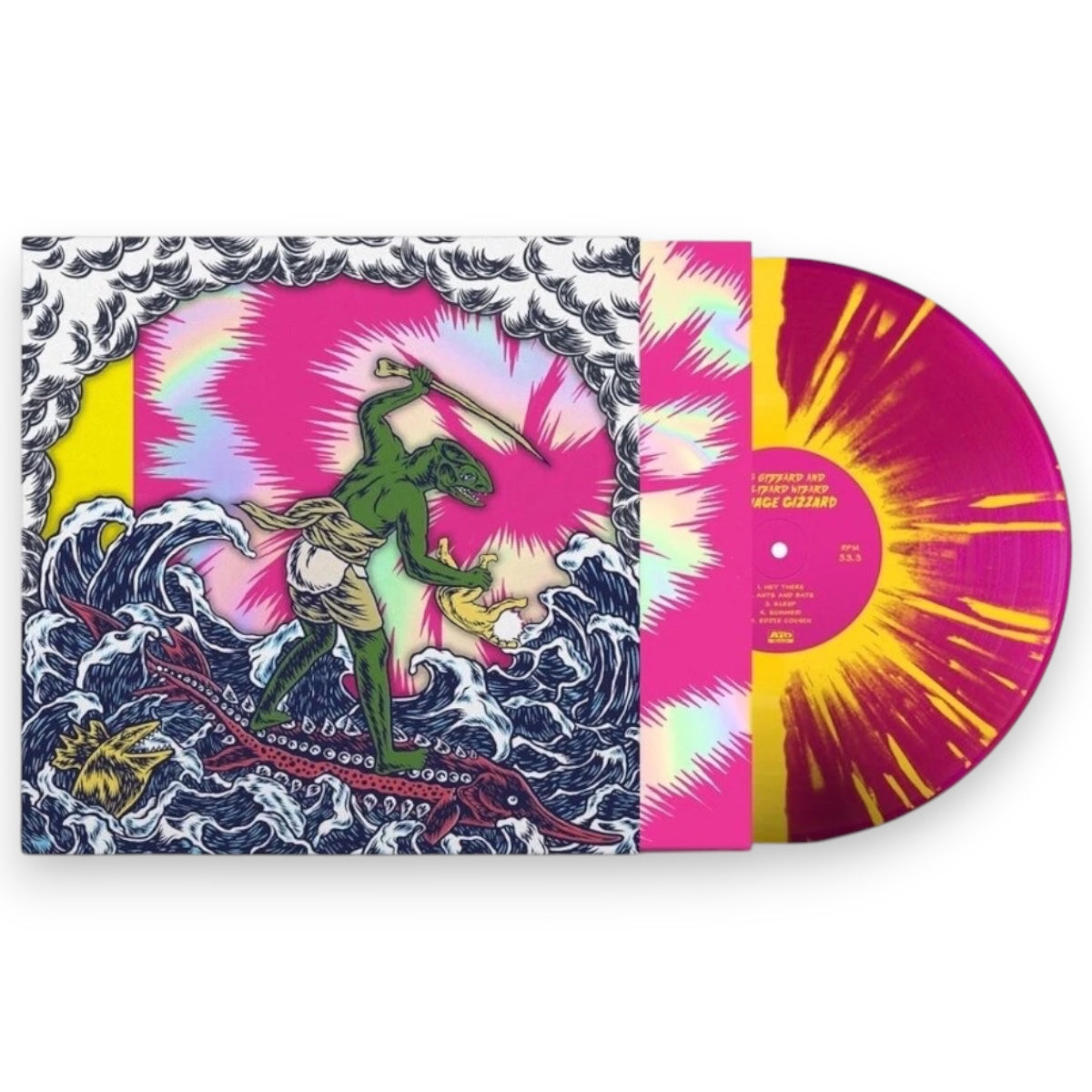 King Gizzard & The Lizard Wizard – Teenage Gizzard (Magenta/Yellow Splatter LP Vinyl) Vinyl Record