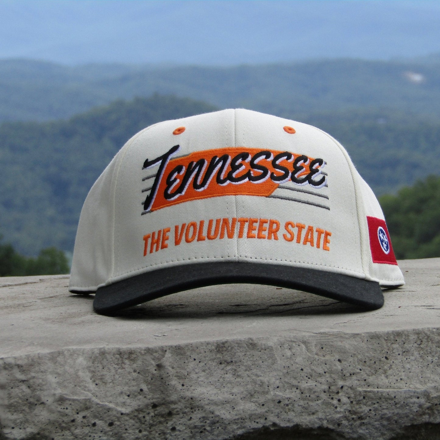 Tennessee Snapback Hat - The Neyland (Cream/Black)