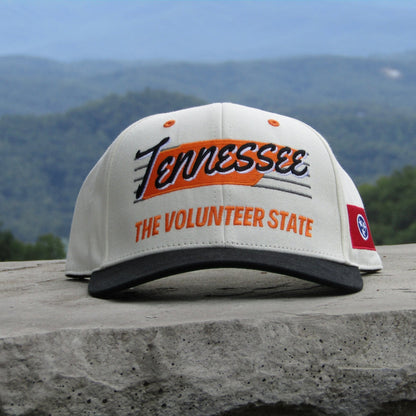 Tennessee Snapback Hat - The Neyland (Cream/Black)