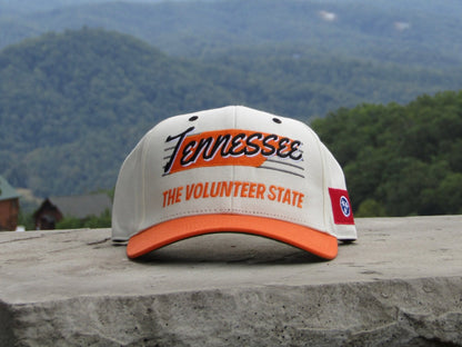 Tennessee Snapback Hat - The Neyland (Cream/Orange)