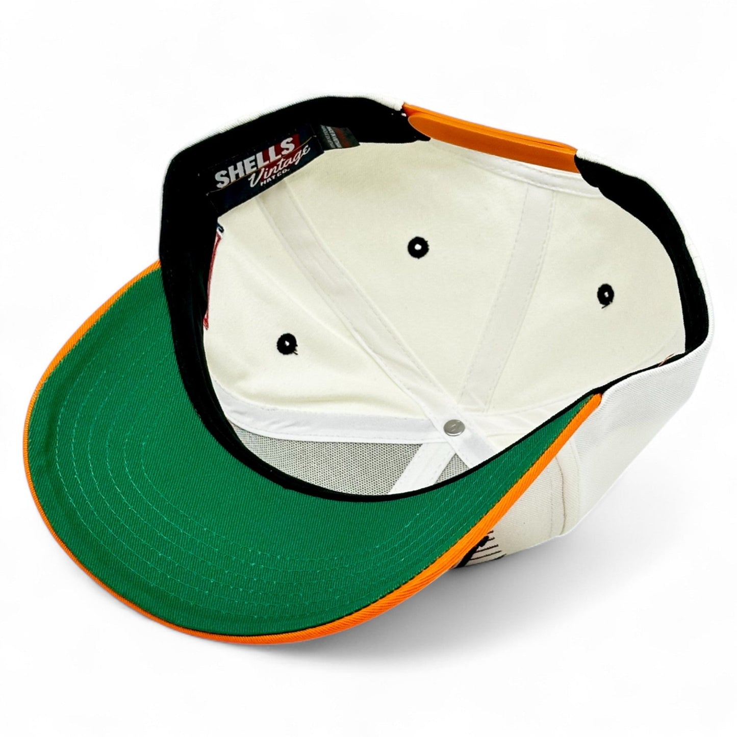 Tennessee Snapback Hat - The Neyland (Cream/Orange)