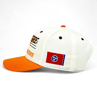 Tennessee Snapback Hat - The Neyland (Cream/Orange)