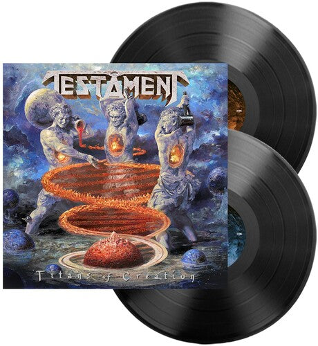 Testament  Titans Of Creation Black, Gatefold LP Jacket 2 Lp's Vinyl Record