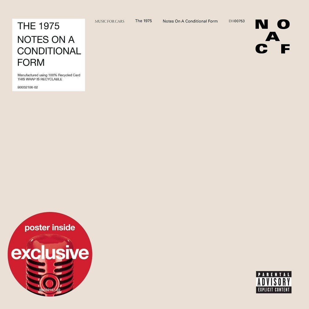 The 1975 - Notes On A Conditional Form [CD/Poster] [CD] Music CD