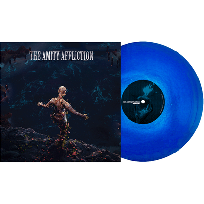 The Amity Affliction - Let The Ocean Take Me (Redux) (Indie Exclusive, White in Aqua Blue in Royal Blue Colored Vinyl) Vinyl Record