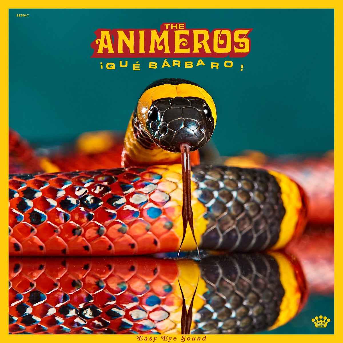 PRE-ORDER The Animeros - Que Barbaro [Eco-Mix Orange LP] [Vinyl] Vinyl Record