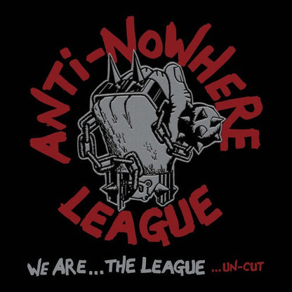 The Anti-Nowhere League - We Are The League - Splatter Silver Red Vinyl Record