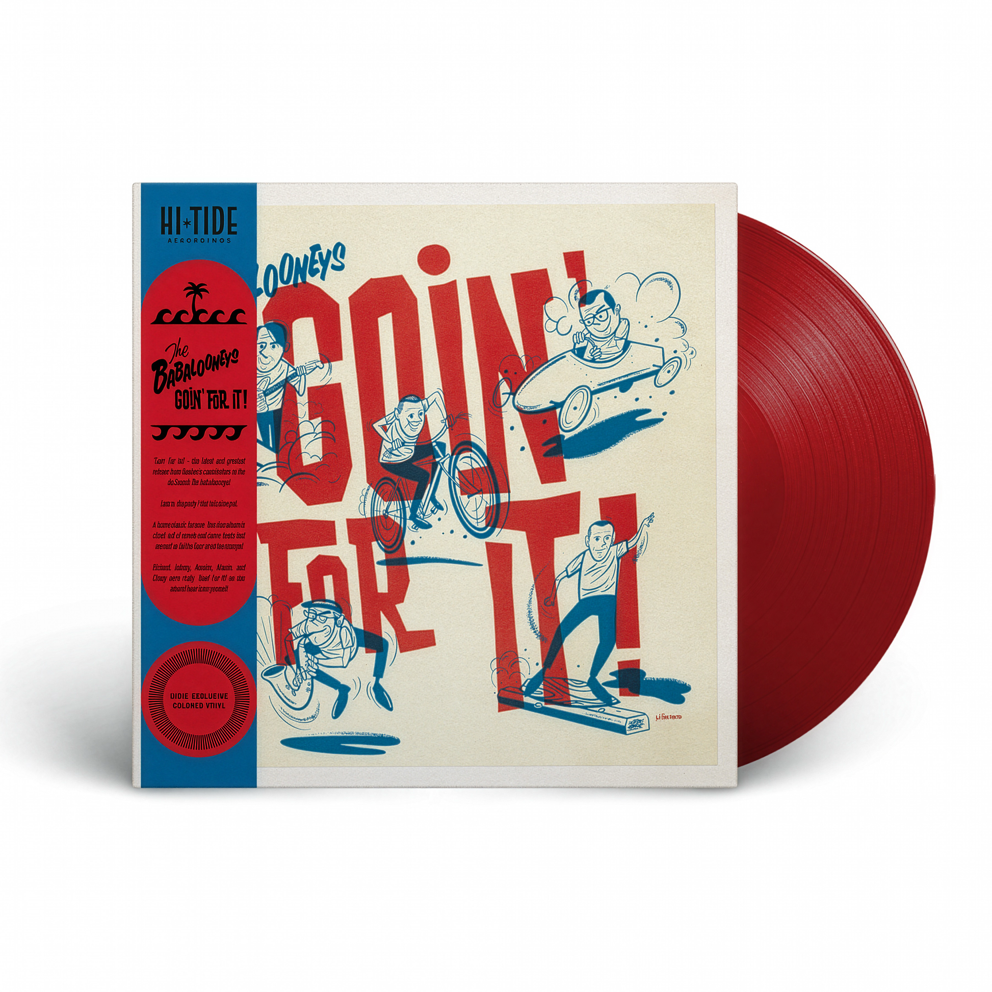 Goin' For It (Indie Exclusive With Obi Strip) [Candy Apple Red Colored Vinyl] [Vinyl] Vinyl Record