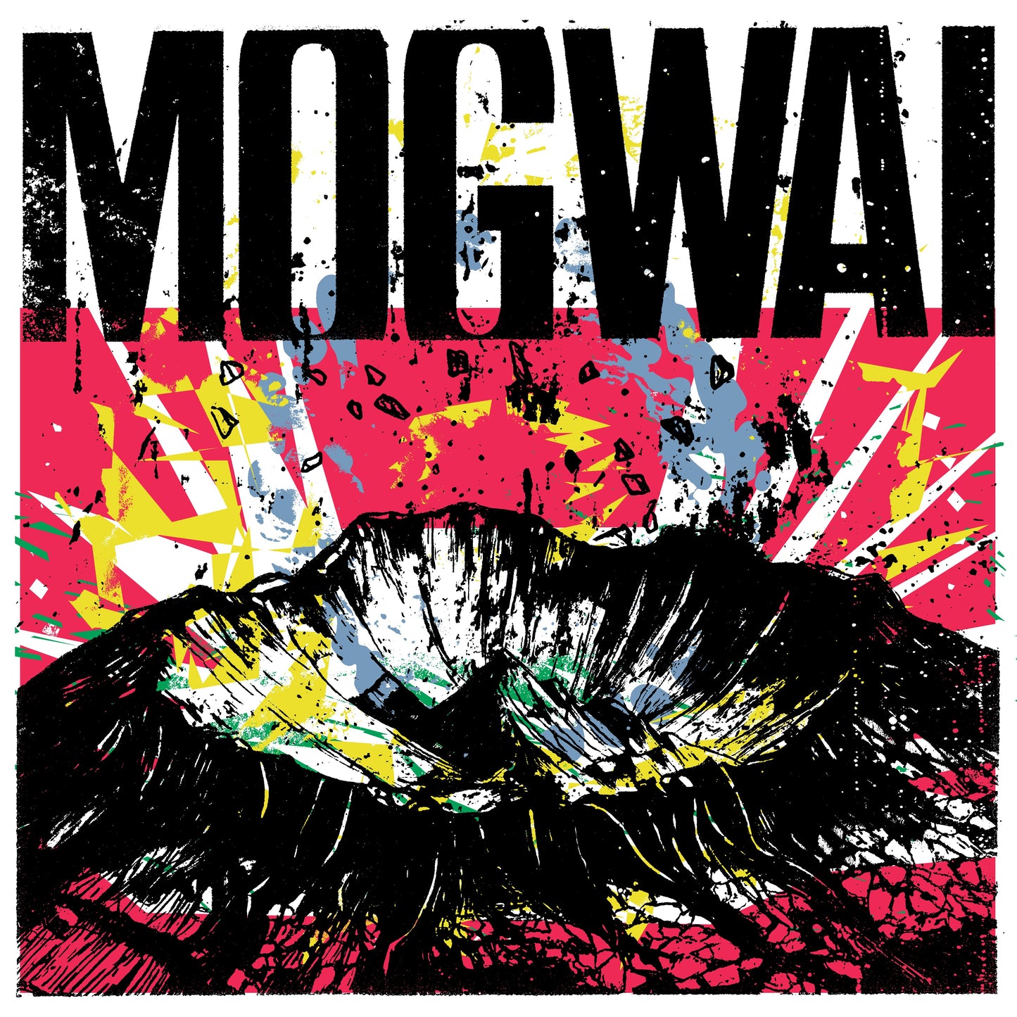 Mogwai - The Bad Fire (2xLP - Clear) [Vinyl] Vinyl Record