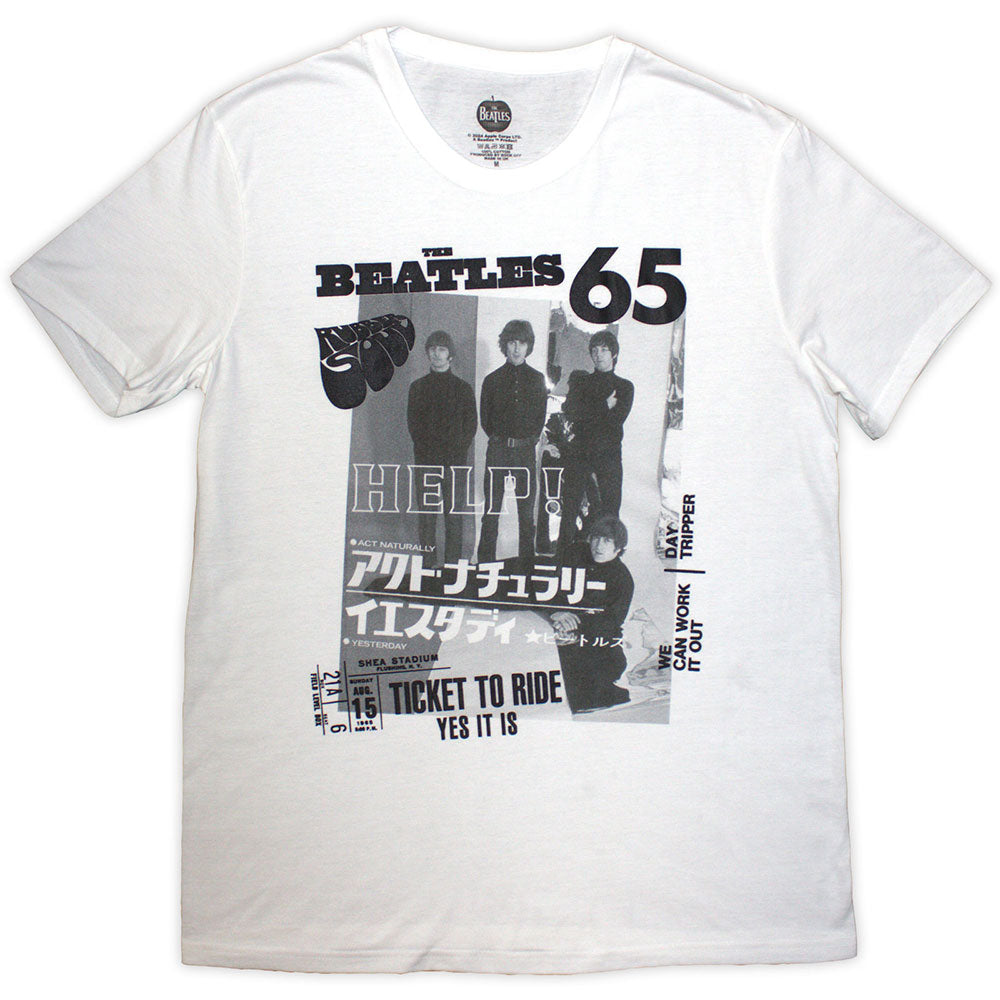 The Beatles 1965 Mens T Shirt Officially Licensed