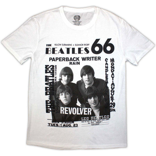 The Beatles 1966 Mens T Shirt Officially Licensed