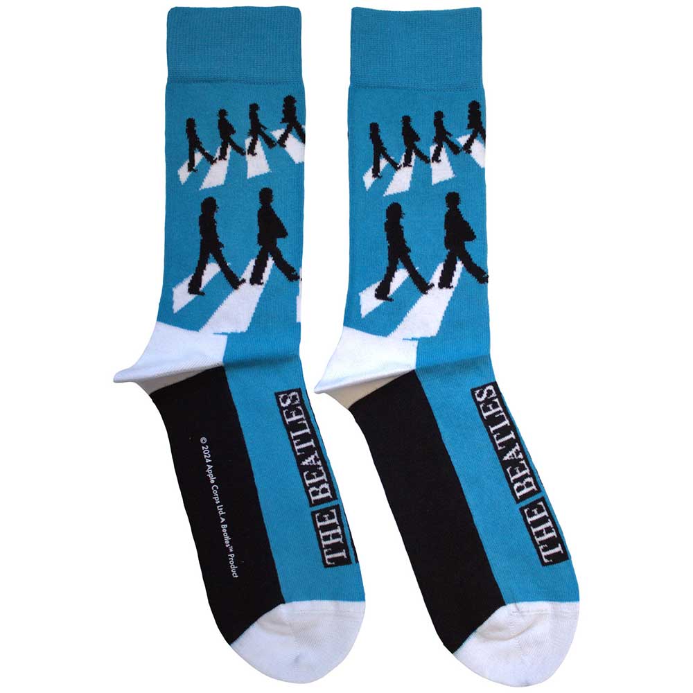 The Beatles Abbey Road Silhouettes Repeat [Socks]