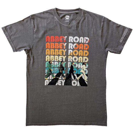 The Beatles Abbey Stacked [T-Shirt] Officially Licensed