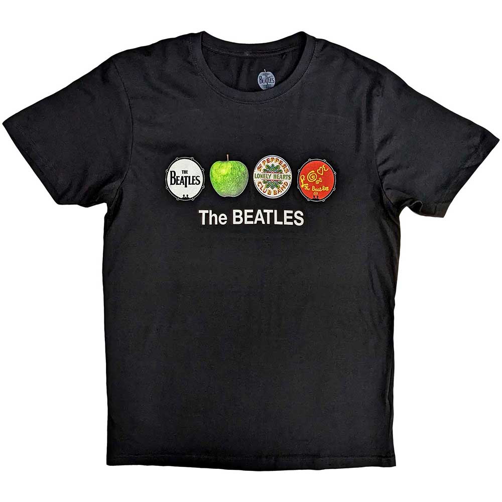 The Beatles Apple & Drums [T-Shirt]