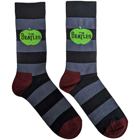 The Beatles Apple & Stripes [Socks]