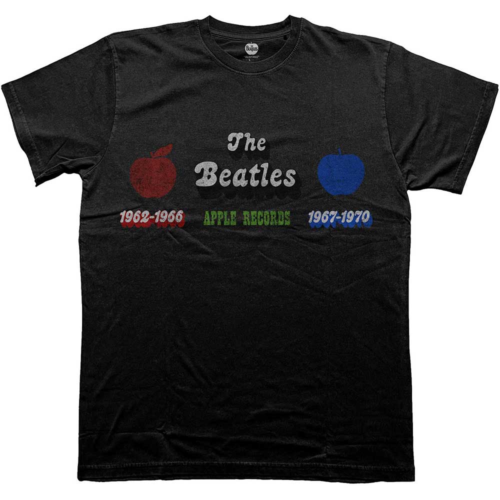 The Beatles Apple Years Red & Blue [T-Shirt] Officially Licensed