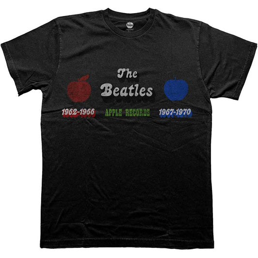 The Beatles Apple Years Red & Blue [T-Shirt] Officially Licensed
